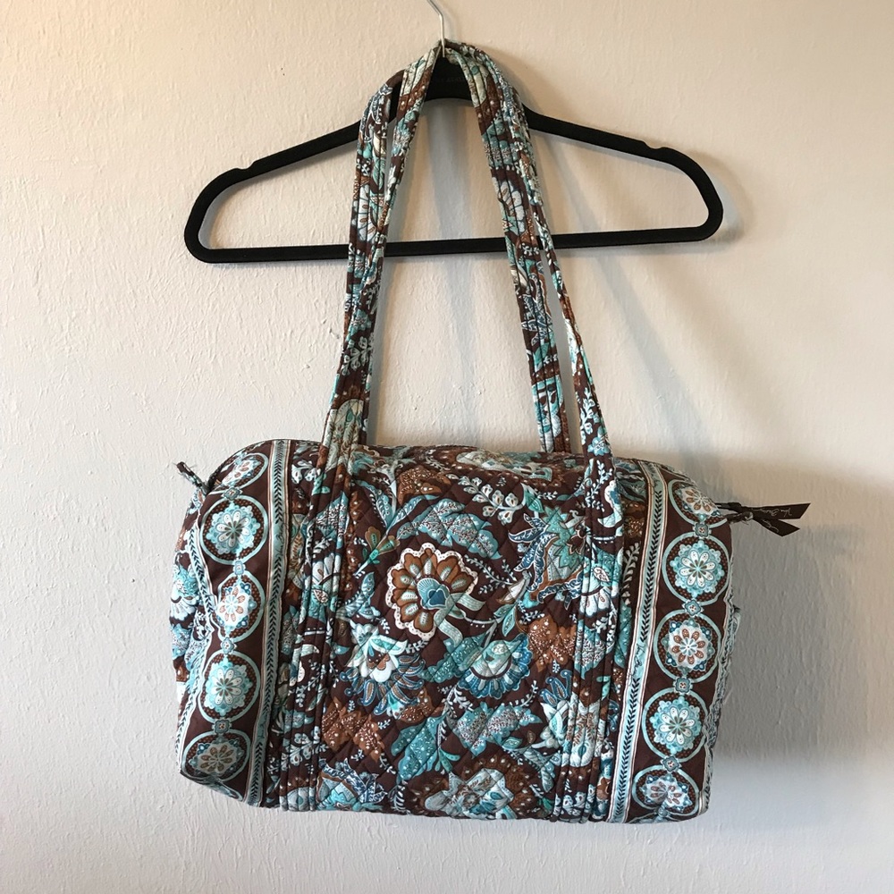 Vera Bradley Java Blue Small Duffel Bag